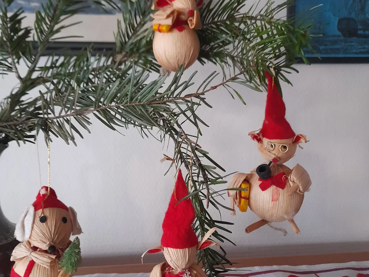 Billede 2 - Retro julemus ( 4 stk).