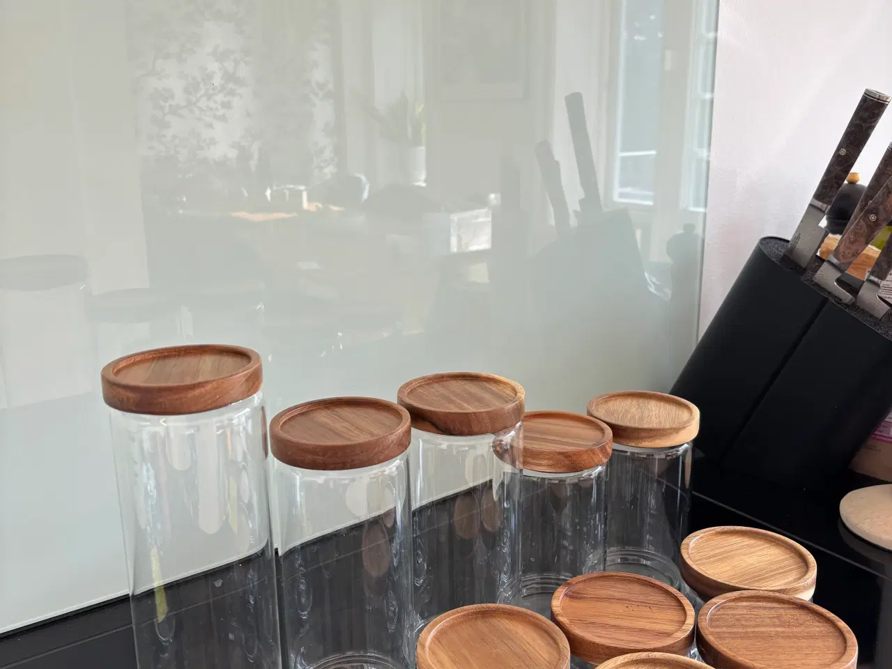 Billede 1 - 10x Glass Food Containers from Breakfast Pantry