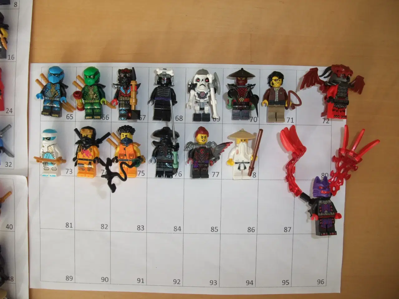 Billede 4 - Lego Ninjago Figurer 