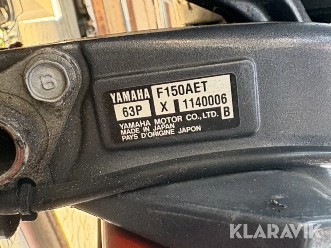 Billede 10 - Påhængsmotor Yamaha F150