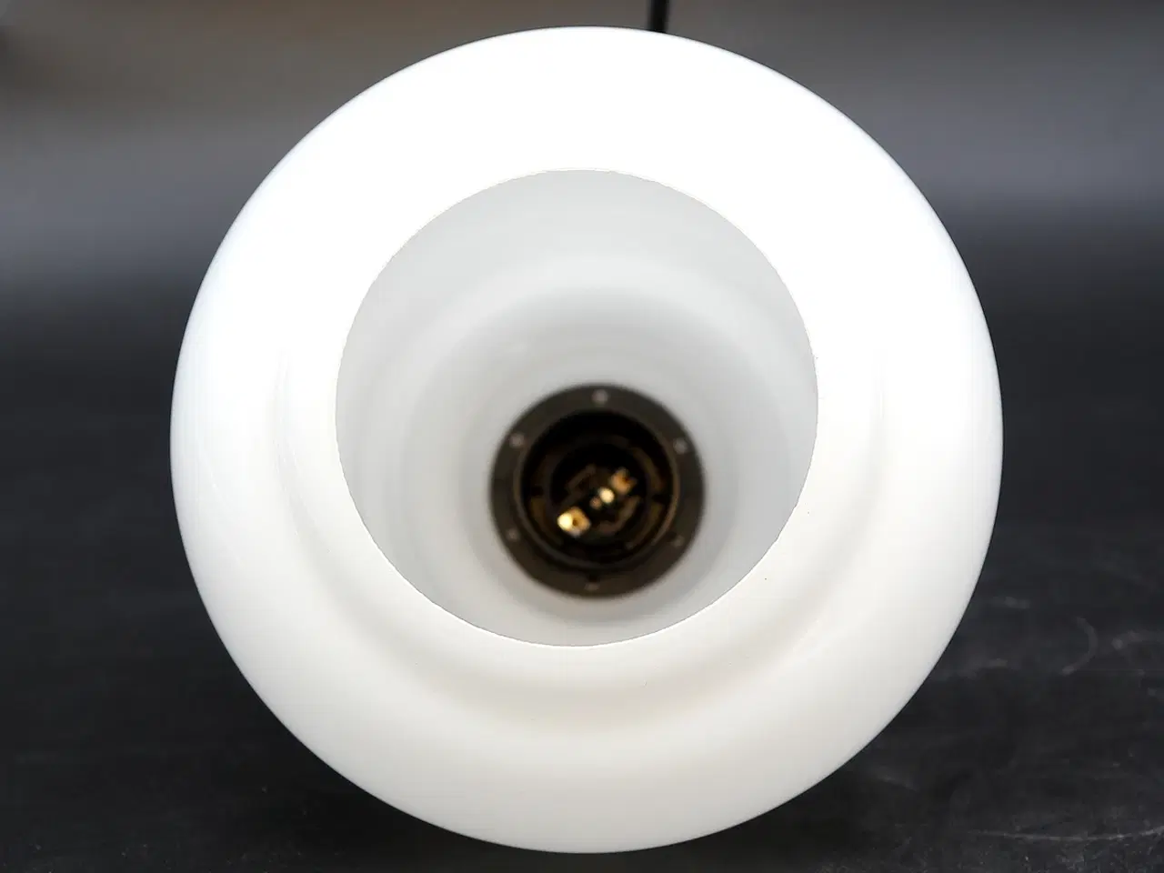 Billede 9 - Opal glasskærm fra 1950–60’erne genanvendt som pen