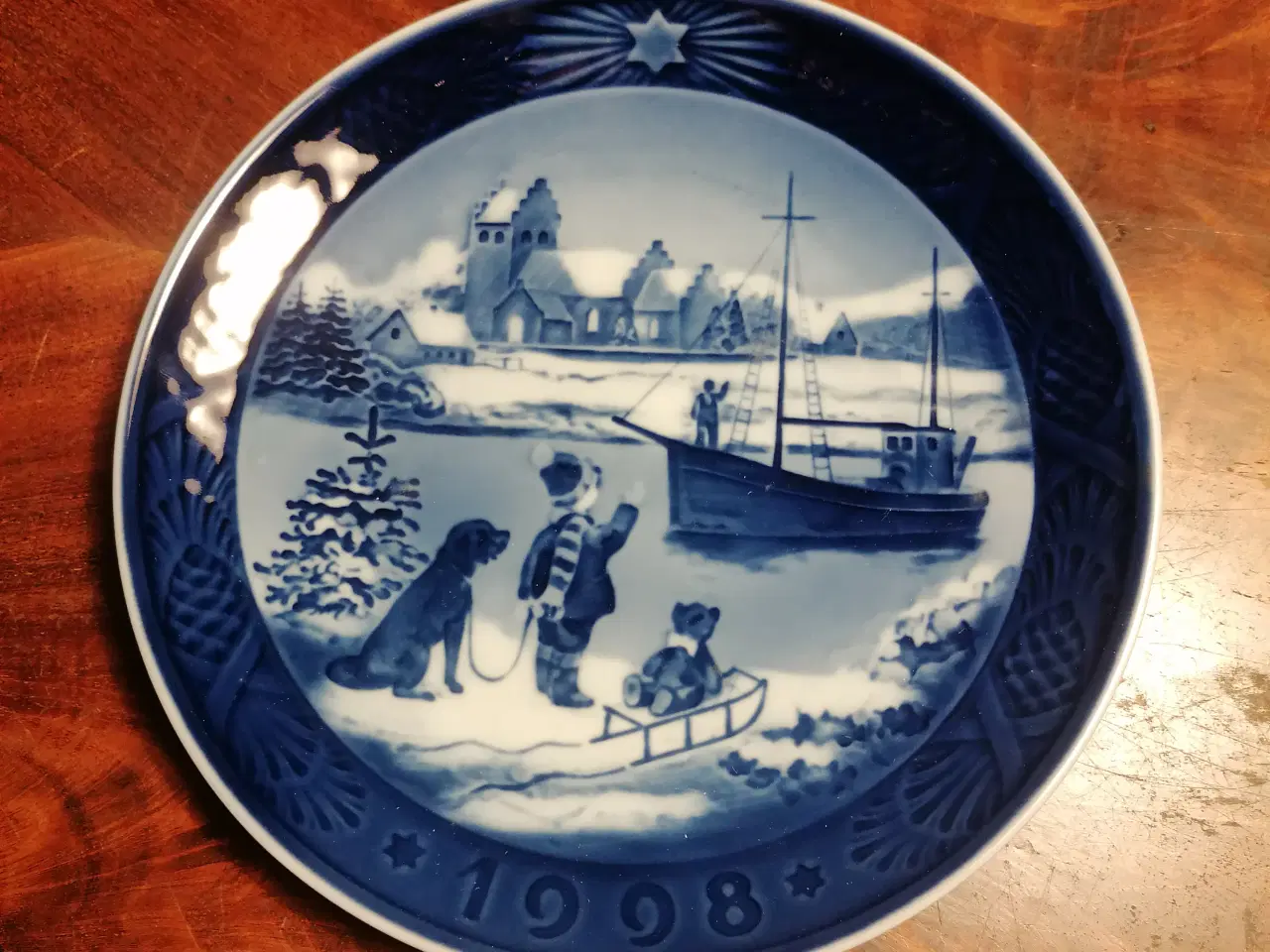 Billede 1 - Royal Copenhagen juleplatte 1998