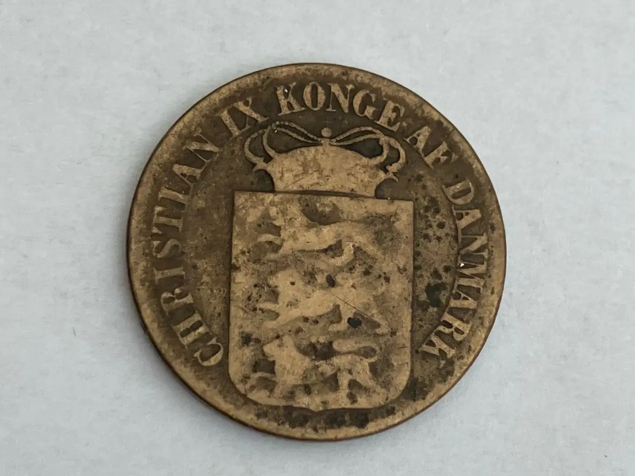 Billede 2 - 1 Cent 1868 Dansk Vestindien