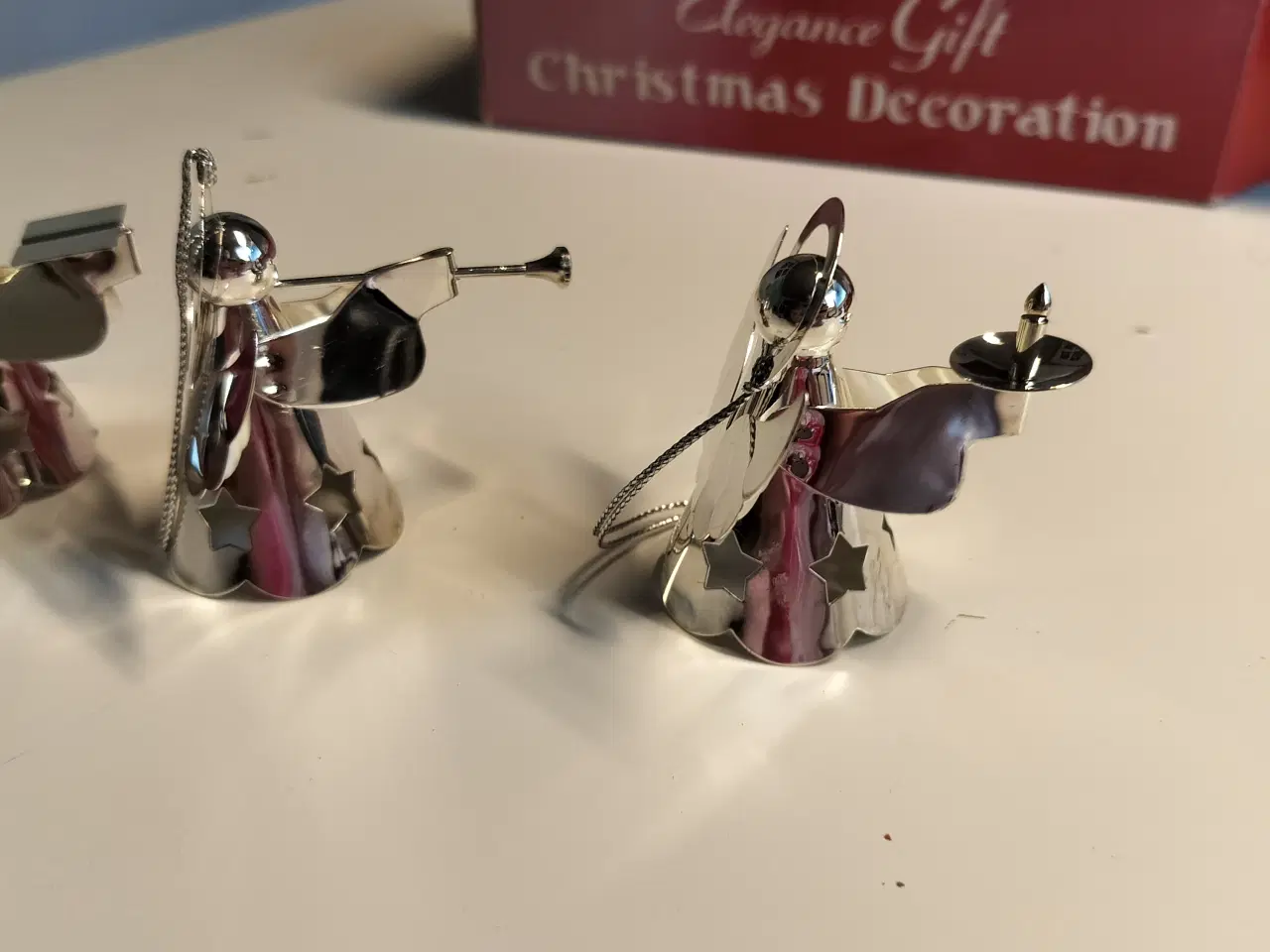 Billede 6 - Gamle juleengle i metal