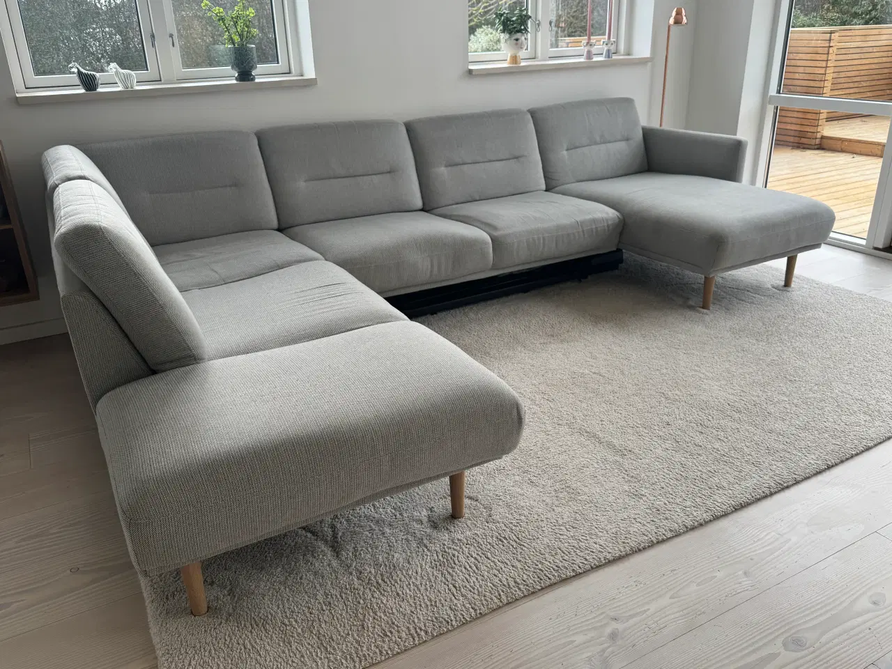 Billede 3 - Ilva LARVIK HJØRNESOFA MED CHAISELONG og PUF