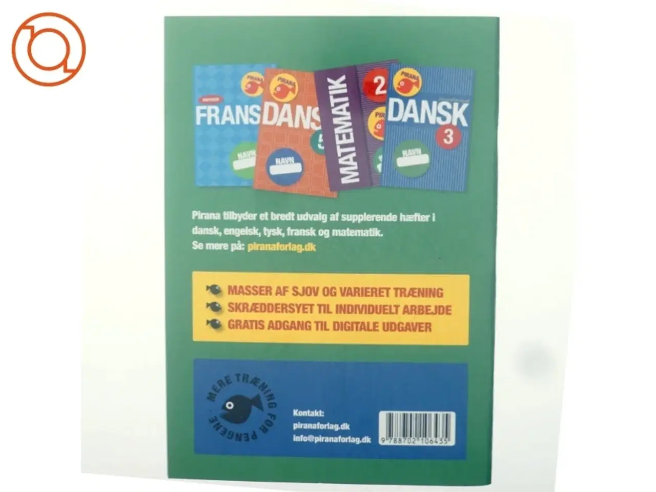 Billede 3 - Matematik 4 - pirana af Niels Kondrup Olesen (Bog)
