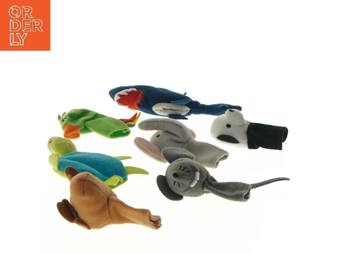 Billede 2 - Fingerdukker med dyremotiver (str. 6-12 cm)