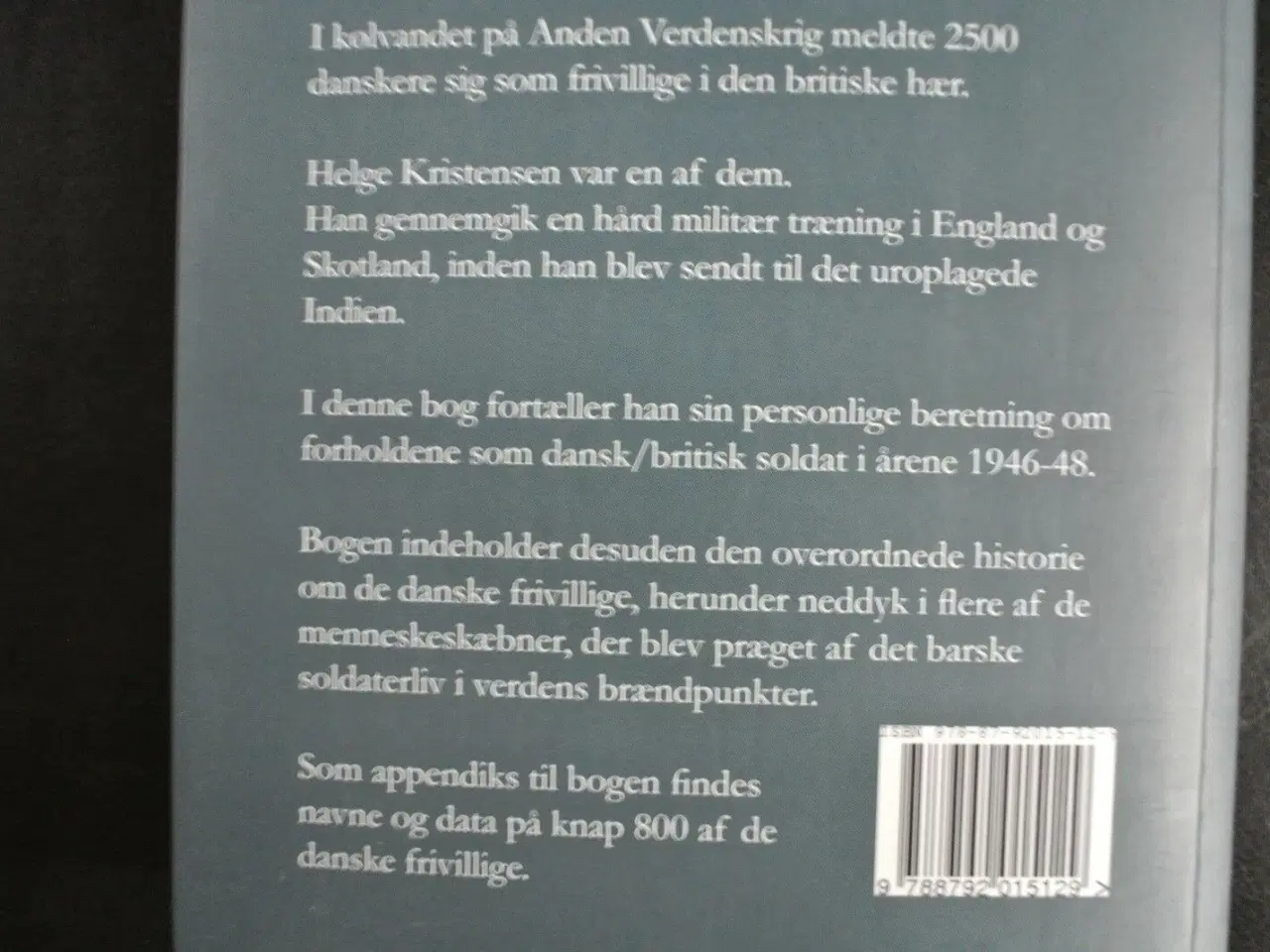 Billede 2 - dansk soldat i britisk tjeneste - en personlig ber