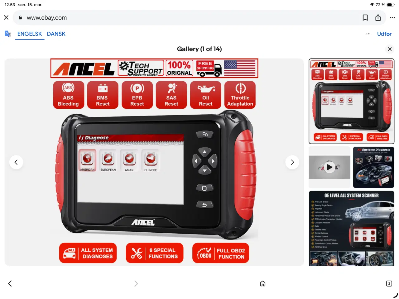 Billede 3 - Diagnose værktøj OBD