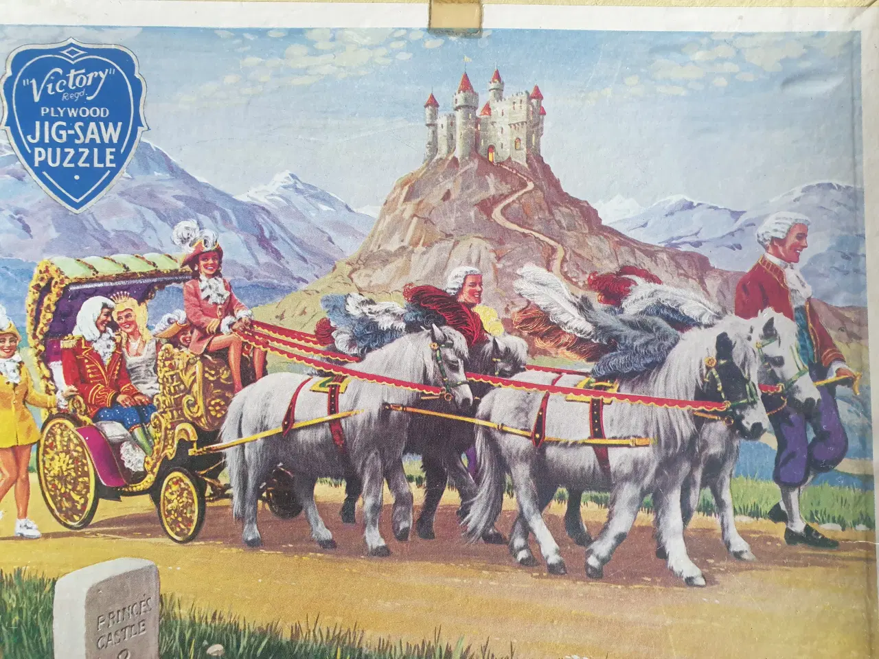 Billede 7 - Antikt Cinderella-Puslespil