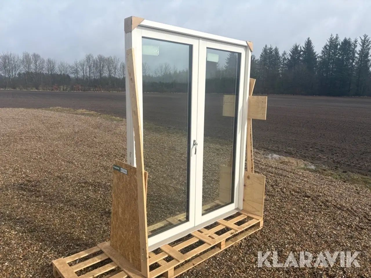 Billede 3 - Dobbelt terassedør Outline 3-lags træ/alu dobbelt dør