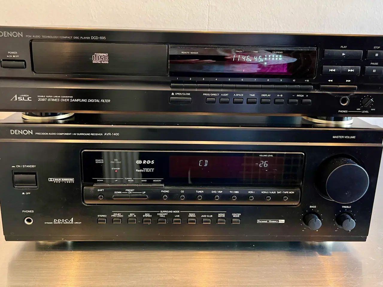 Billede 1 - DENON Surround receiver + DENON CD