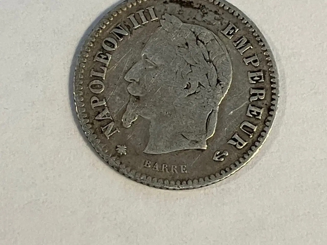 Billede 2 - 20 Cent 1867 A France - Renset