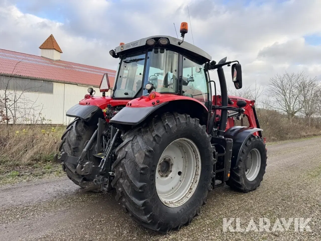 Billede 5 - Traktor Massey Ferguson 6718S Dyna VT med frontlæsser