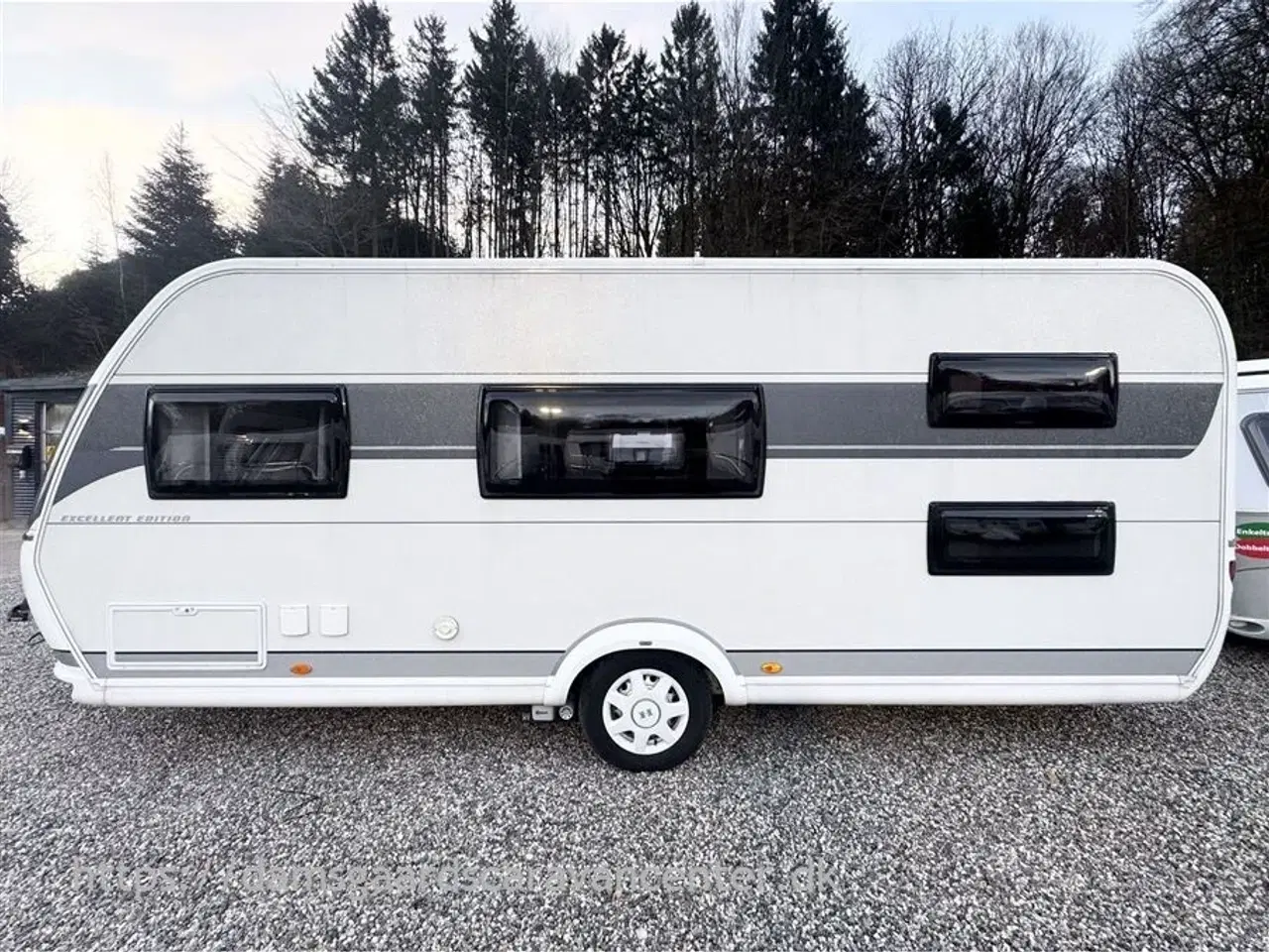Billede 5 - 2022 - Hobby Excellent Edition 545 KMF   Dobbeltseng-Køjer-Aircon-Mover-Telt