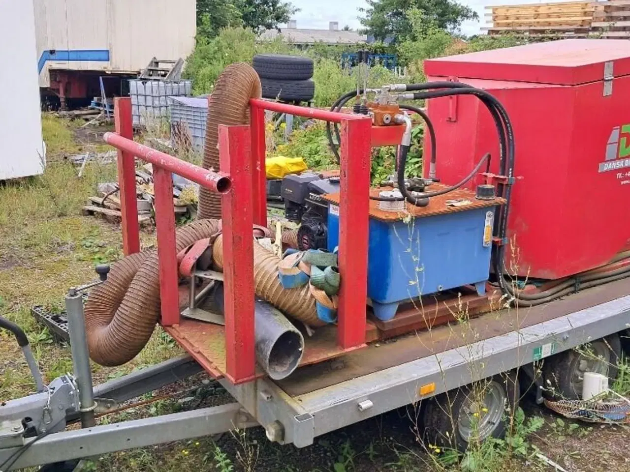 Billede 2 - Løvsuger på trailer