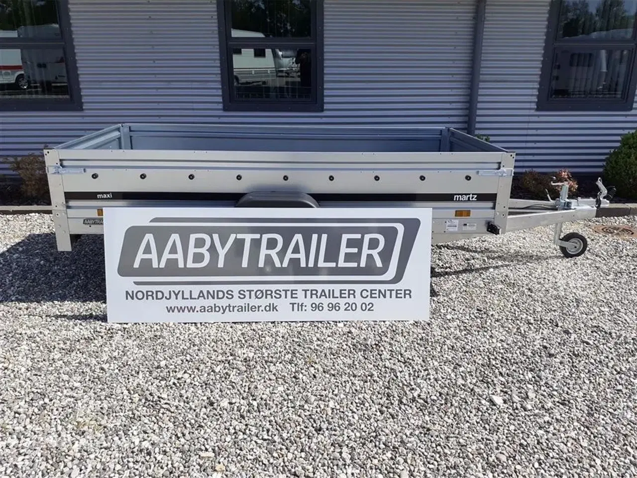 Billede 1 - 0 - Martz Maxi 264 tip   Tiptrailer med 40 cm høje sider.