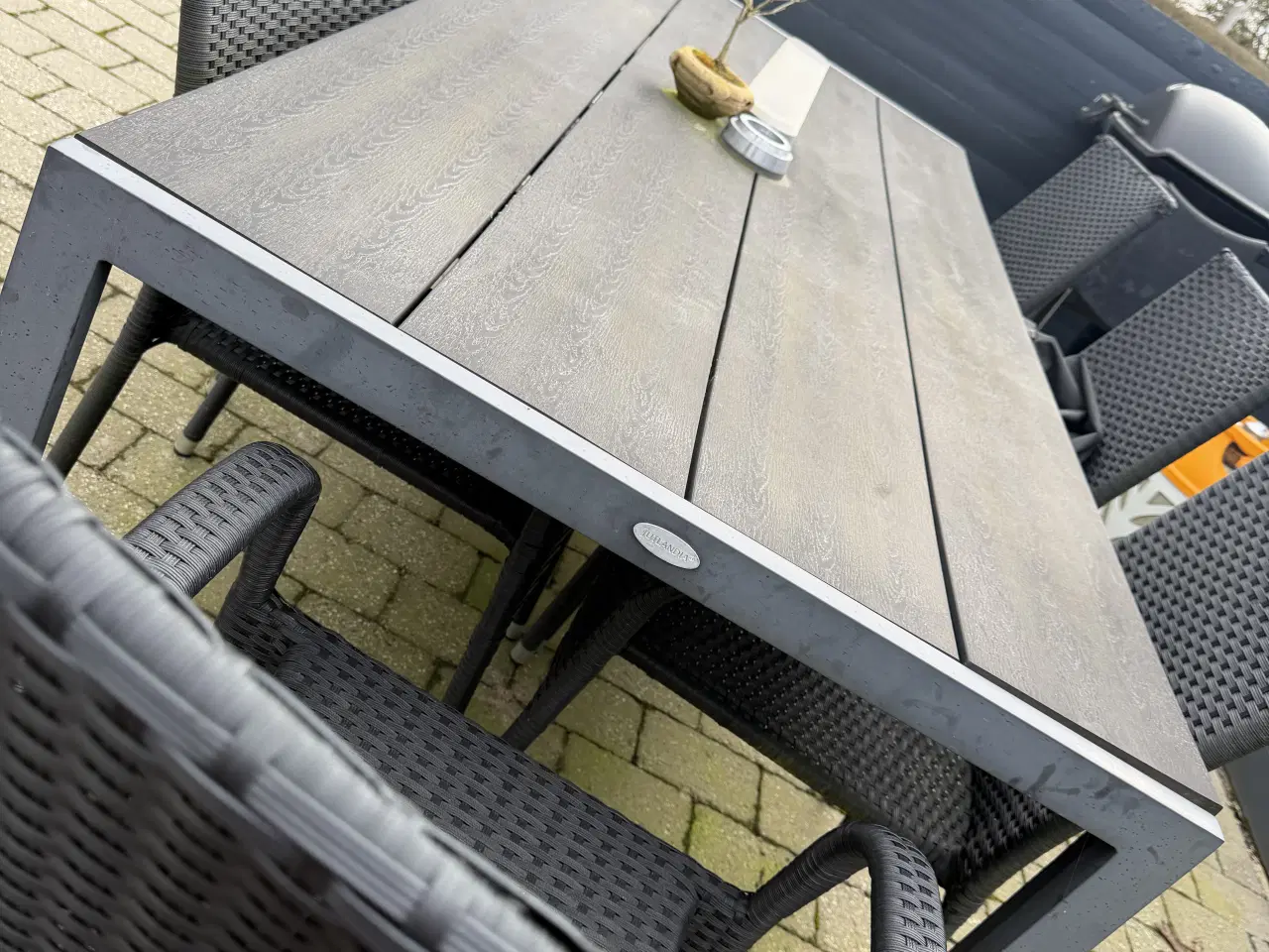 Billede 1 - Havebord + 8 stole 