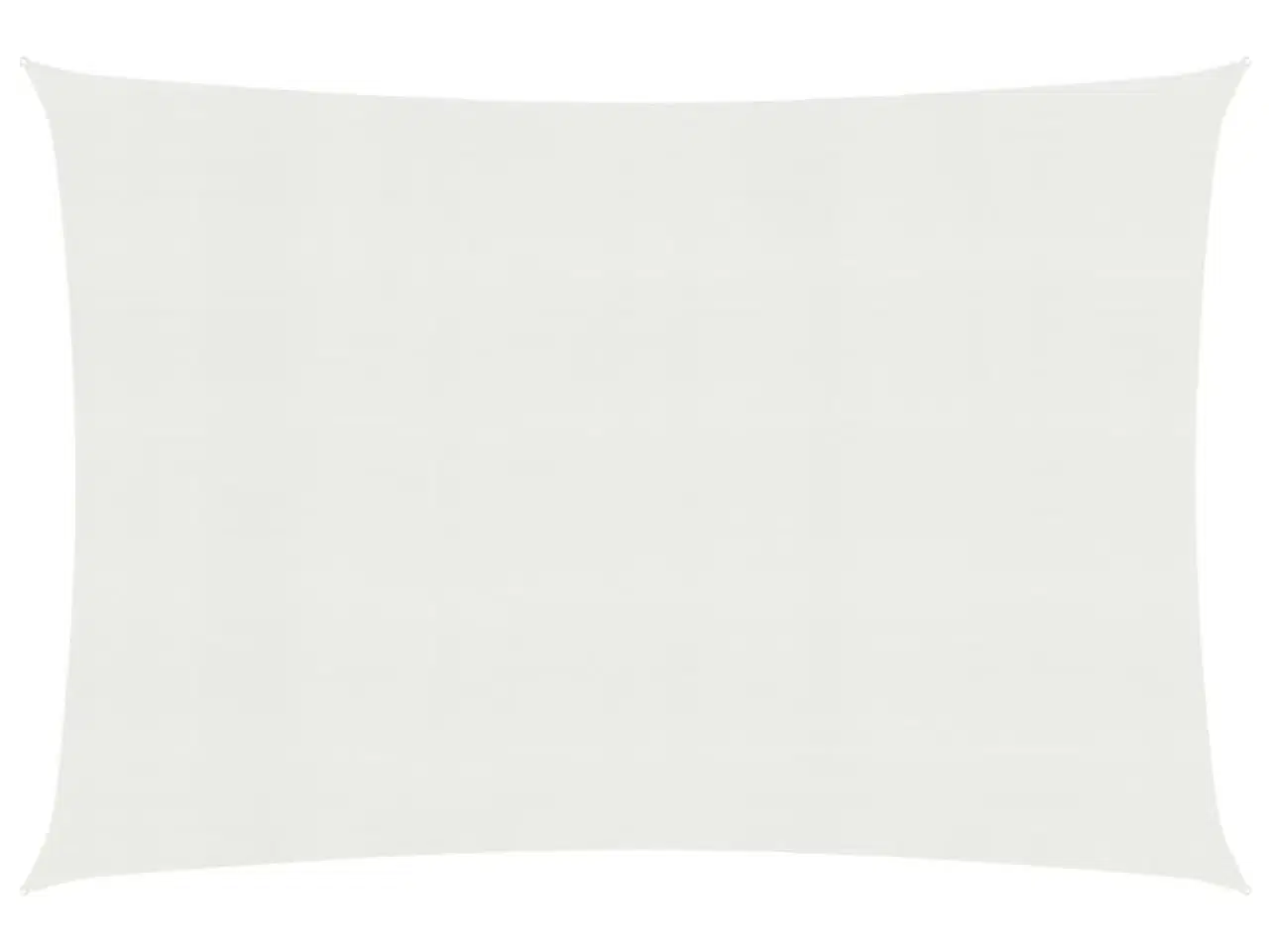 Billede 1 - Solsejl 160 g/m² 2x2,5 m HDPE hvid