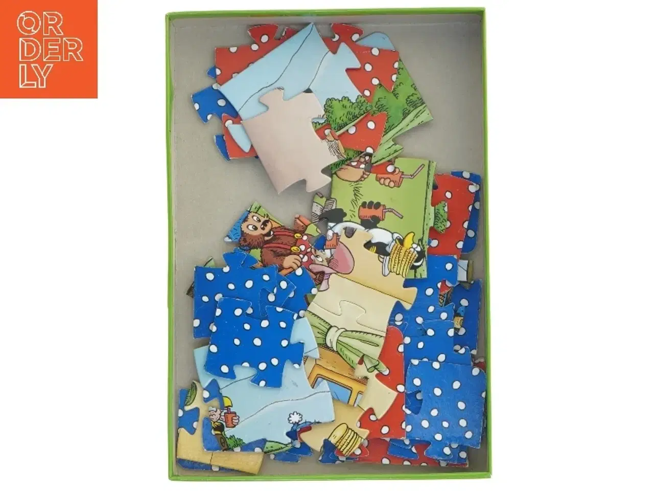 Billede 2 - Rasmus Klump puslespil fra Rasmus Klump (str. 20 x 29 cm)