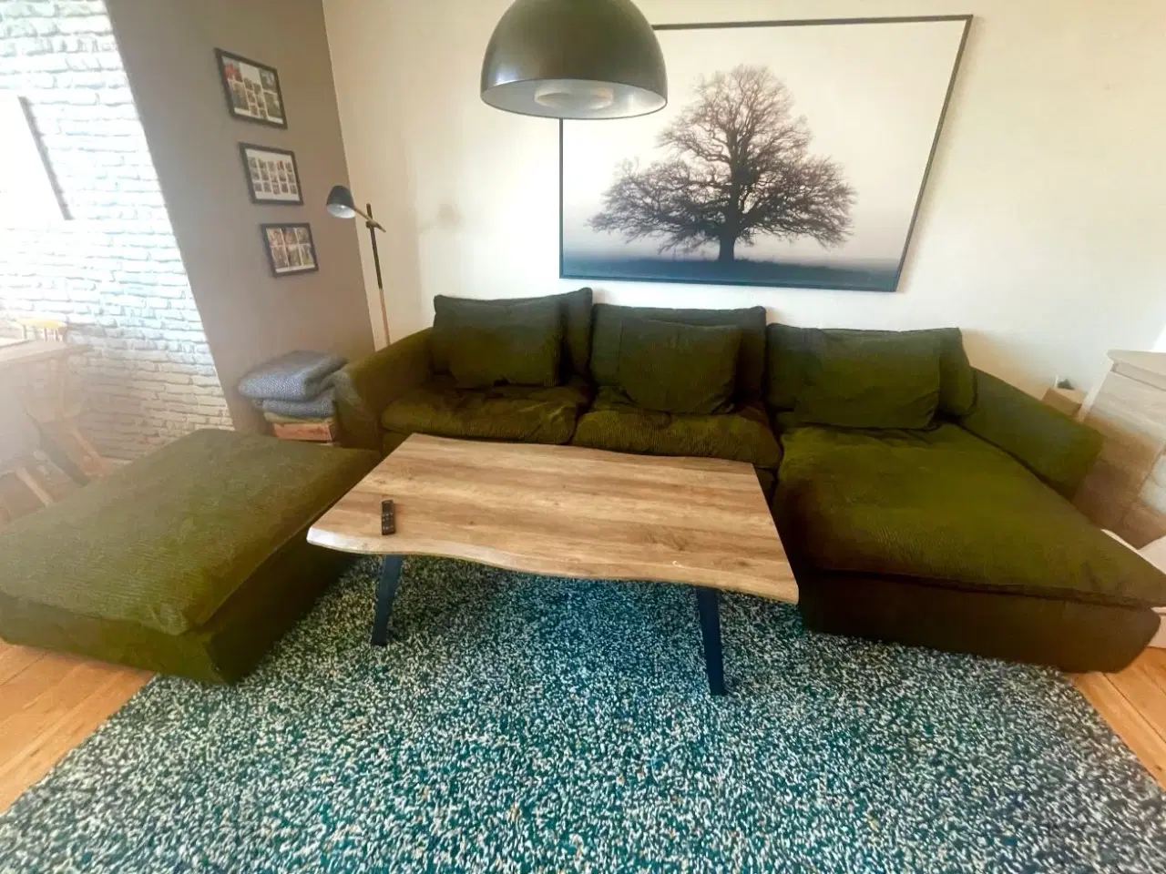 Billede 2 - ILVA HEAVEN sofa med chaiselong og puf 