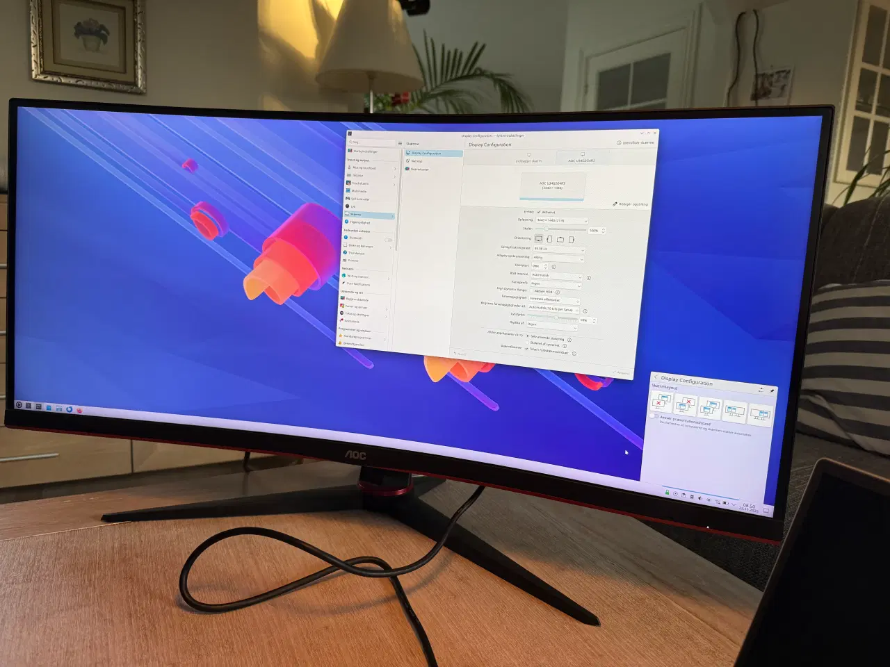 Billede 4 - AOC CU34G2/BK 34" ultrawide gaming monitor