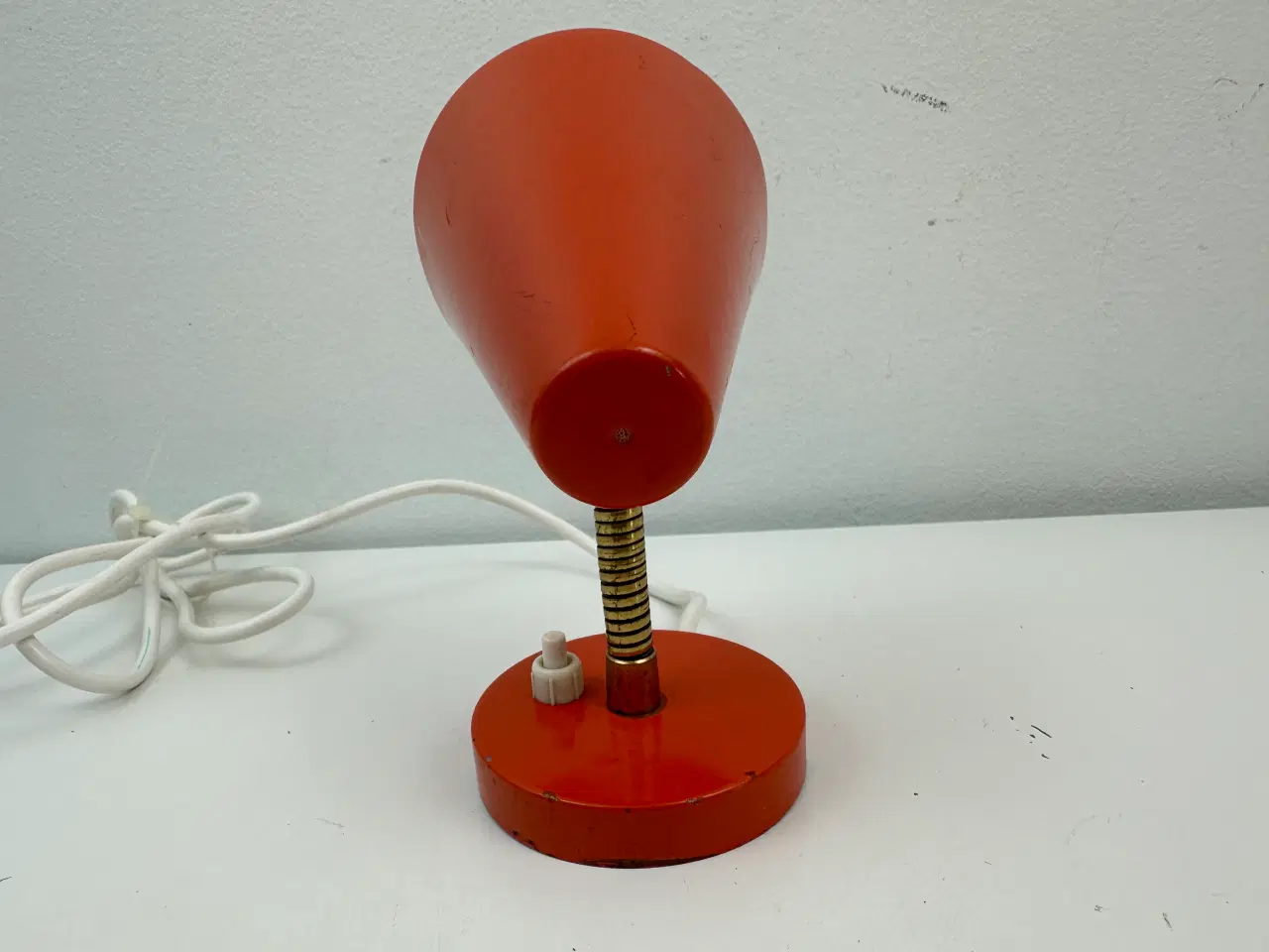 Billede 8 - Orange væglampe m. flex (retro)