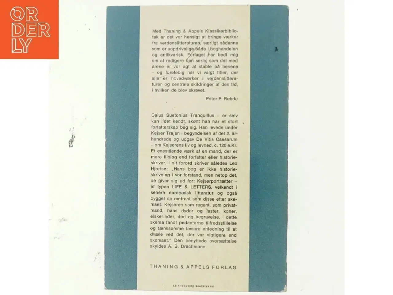 Billede 3 - Romerske kejsere af Leo Hjortsø (Bog)