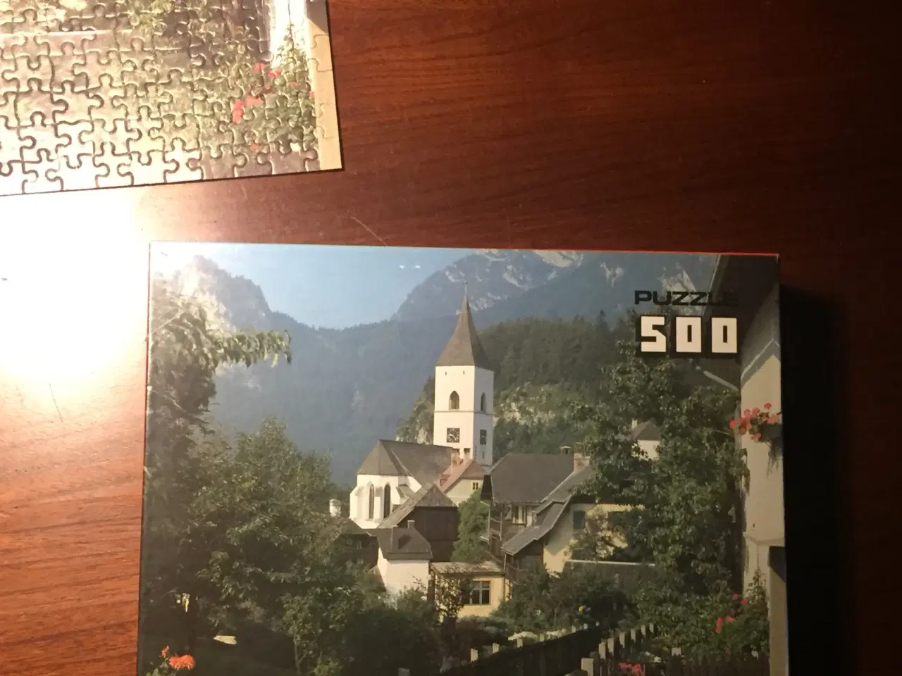 Billede 7 - Bjerglandsby, Salzkammergut, puslespil 500 brikker