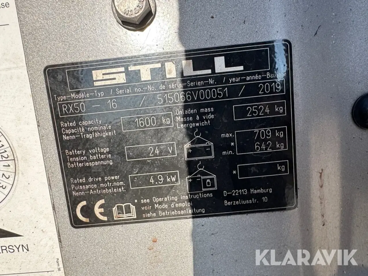 Billede 5 - Truck STILL RX50-16