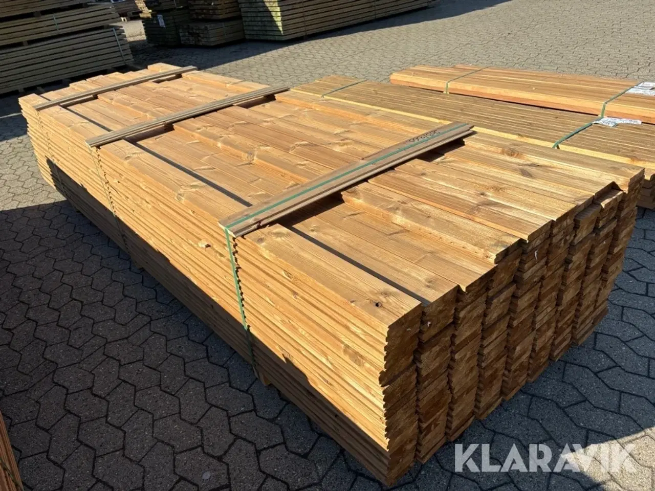 Billede 2 - Terrassebrædder Bergsten Thermo Deck – 203 styk