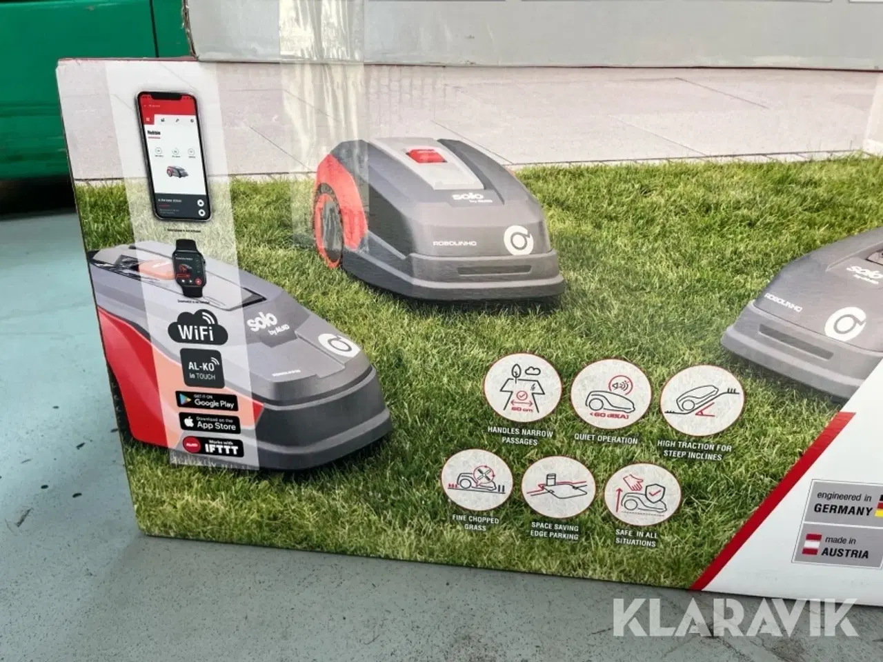 Billede 4 - Robotplæneklipper Alko Robolinho 700 W og garage