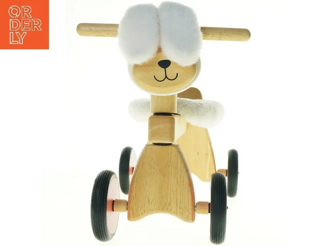 Billede 4 - Trægyngehest på hjul (str. 45 cm)