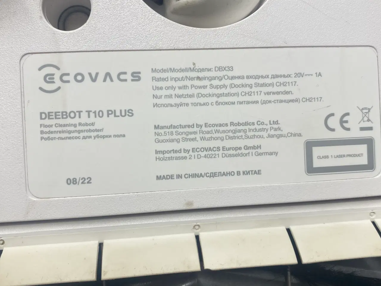 Billede 7 - Ecovacs Deebot T10 Plus Robotstøvsuger