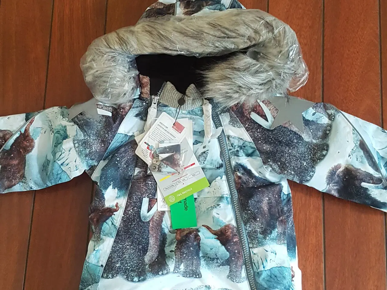Billede 1 - Vinter jakke ny fra Molo str 98 Mærkevare 