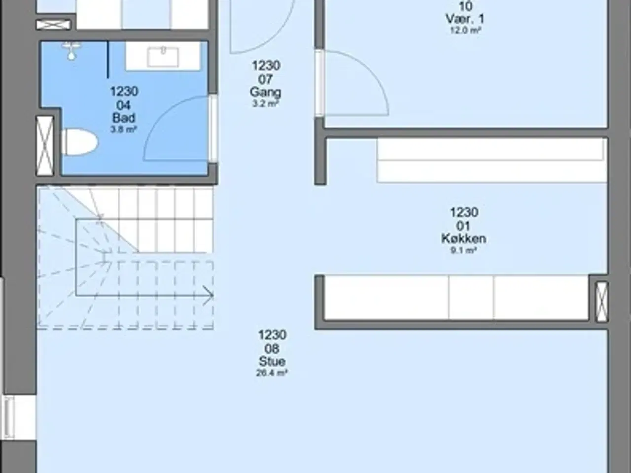 Billede 1 - 3 værelses hus/villa på 108 m2, Tarm, Ringkøbing