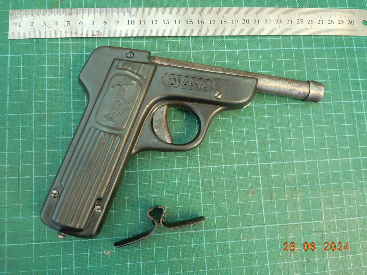 Billede 5 - DIANA Mod. 1 Luftpistol 1920-30