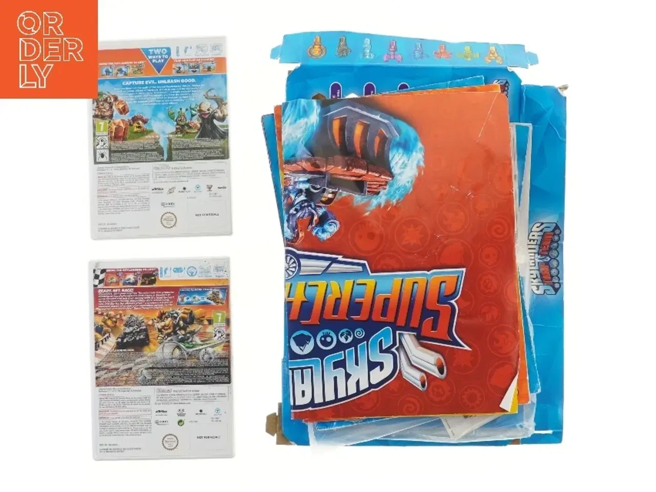 Billede 2 - Skylanders Superchargers pakke fra Wii (str. Ø 18 cm)