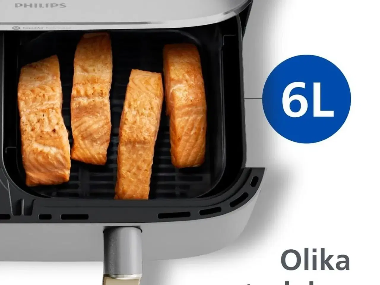 Billede 8 - Airfryer Philips NA353/10 - Hvid, 9 l