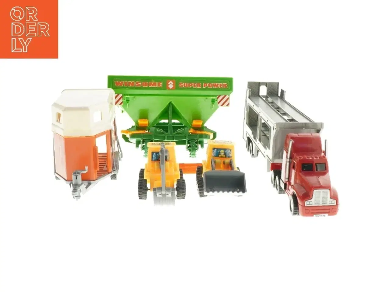 Billede 1 - Legetøjsbil og udstyr (str. 10-32 cm)