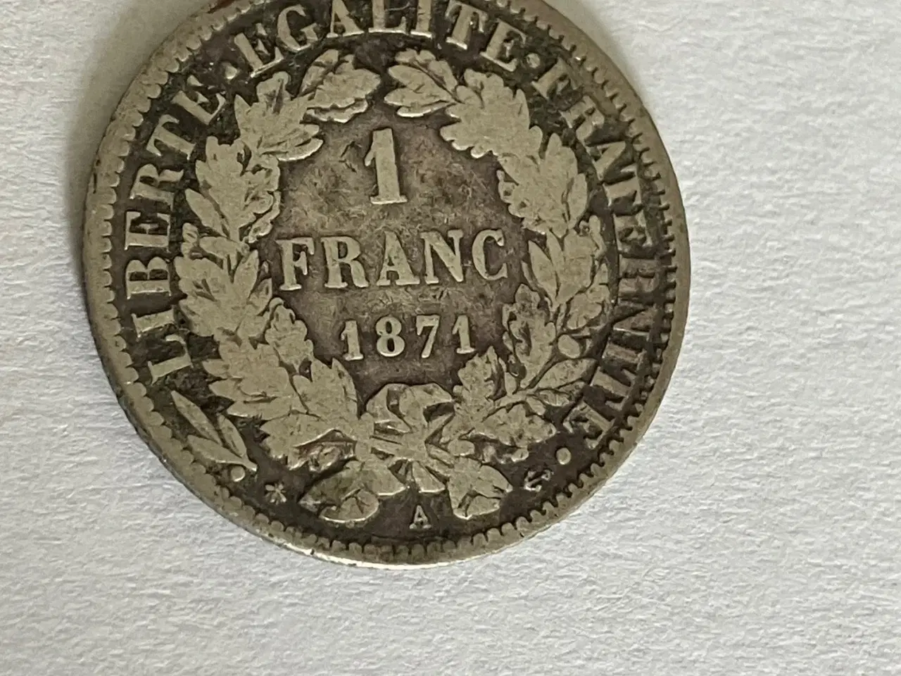 Billede 1 - 1 Franc France 1871 A