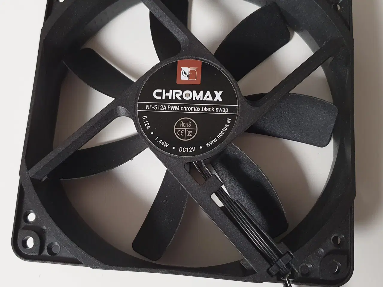 Billede 2 - Noctua NF-S12A PWM chromax black.swap