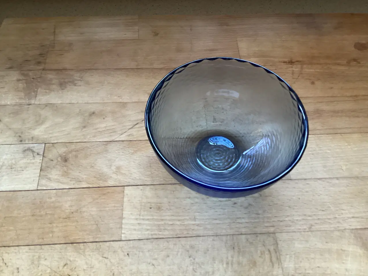 Billede 5 - Holmegård Bordskåle Stor, Mellem, lille (lysblå)