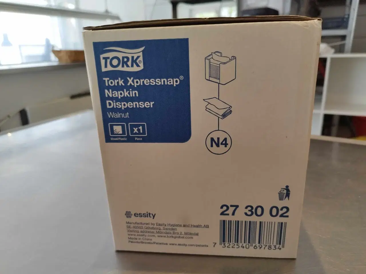 Billede 4 - Tork Xpressnap Napkin Dispenser N4 Valnød