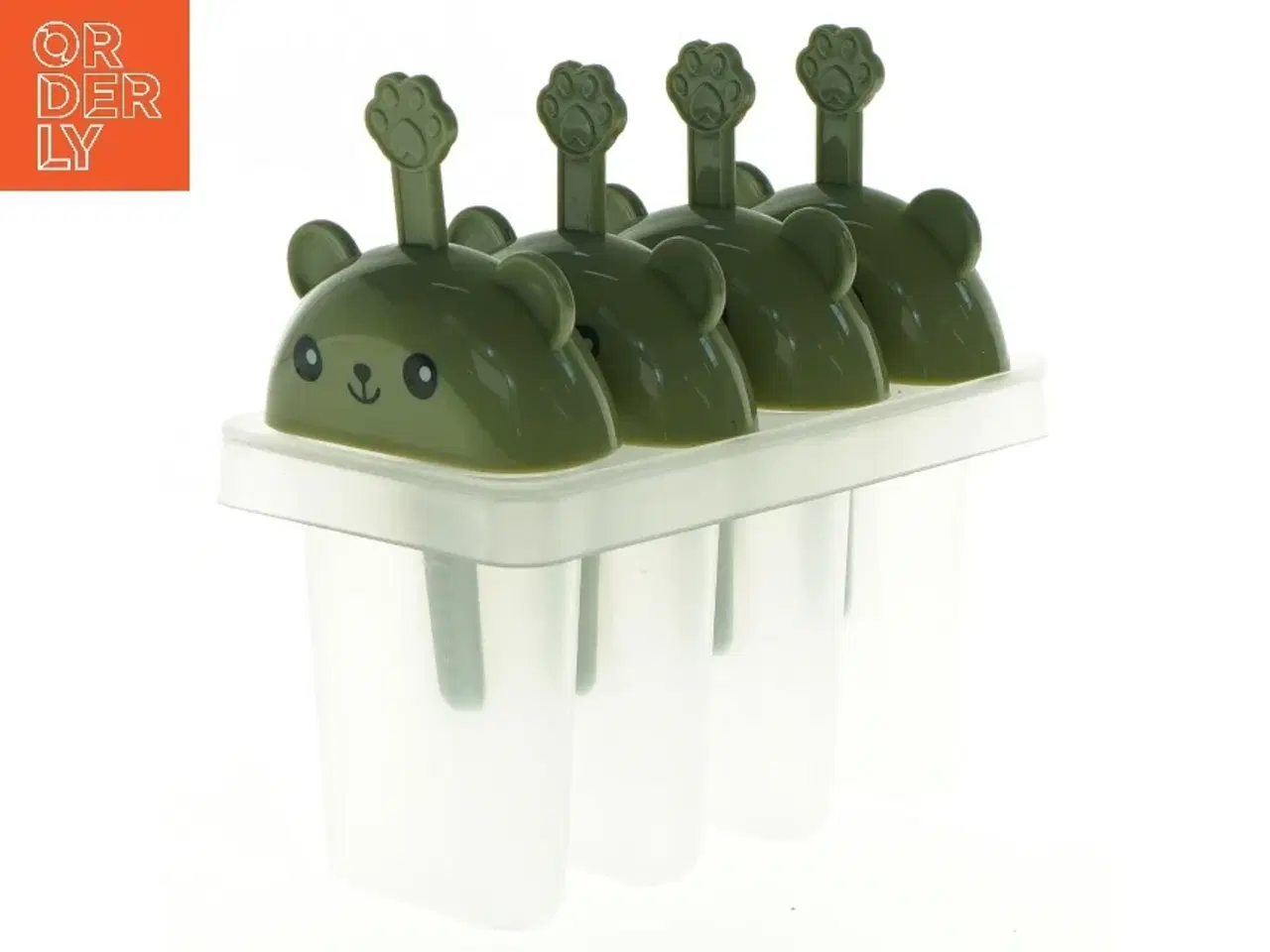 Billede 1 - Ispindeforme med bjørne-design (str. 14 x 7,5 x 14,5 cm)