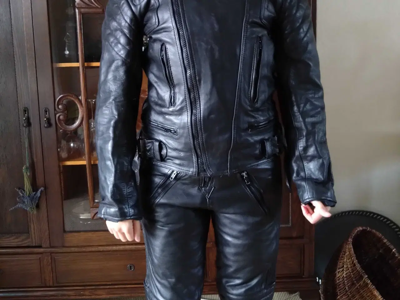 Billede 10 - 2delt motorcykel læderdragt