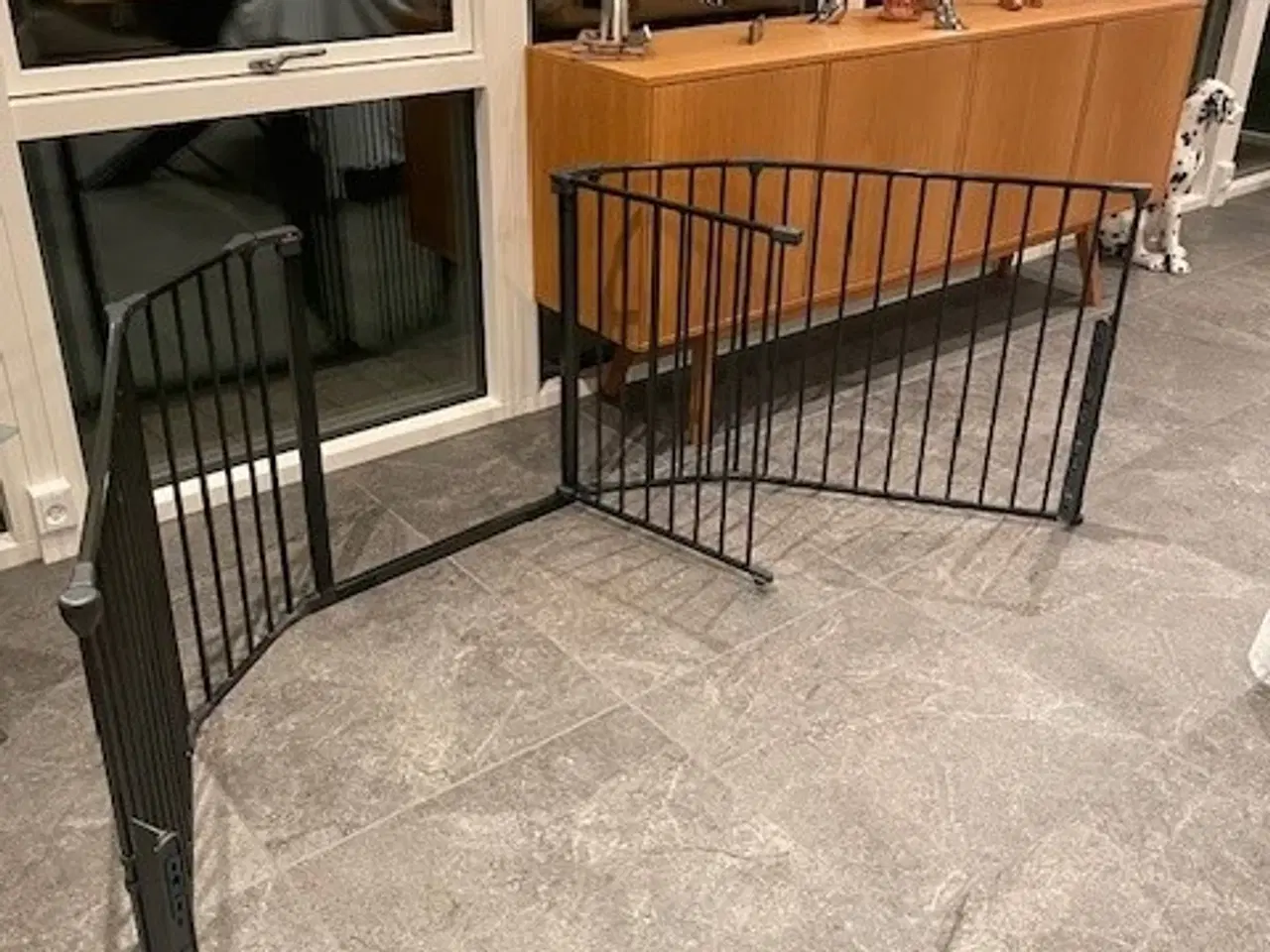 Billede 3 - Sikkerhedsgitter BabyDan Flex XL sort