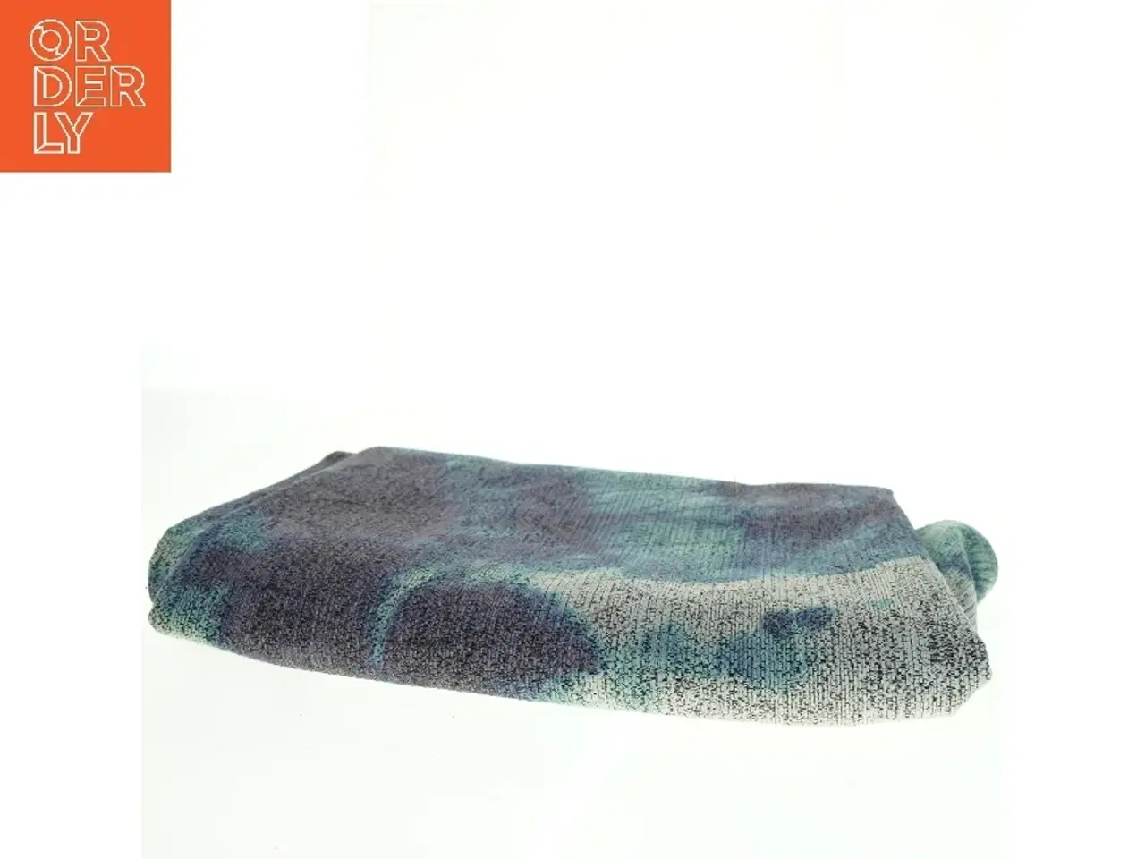 Billede 2 - Vævet tæppe i grå og blå nuancer fra Rodier (str. 170. x, 120 cm)