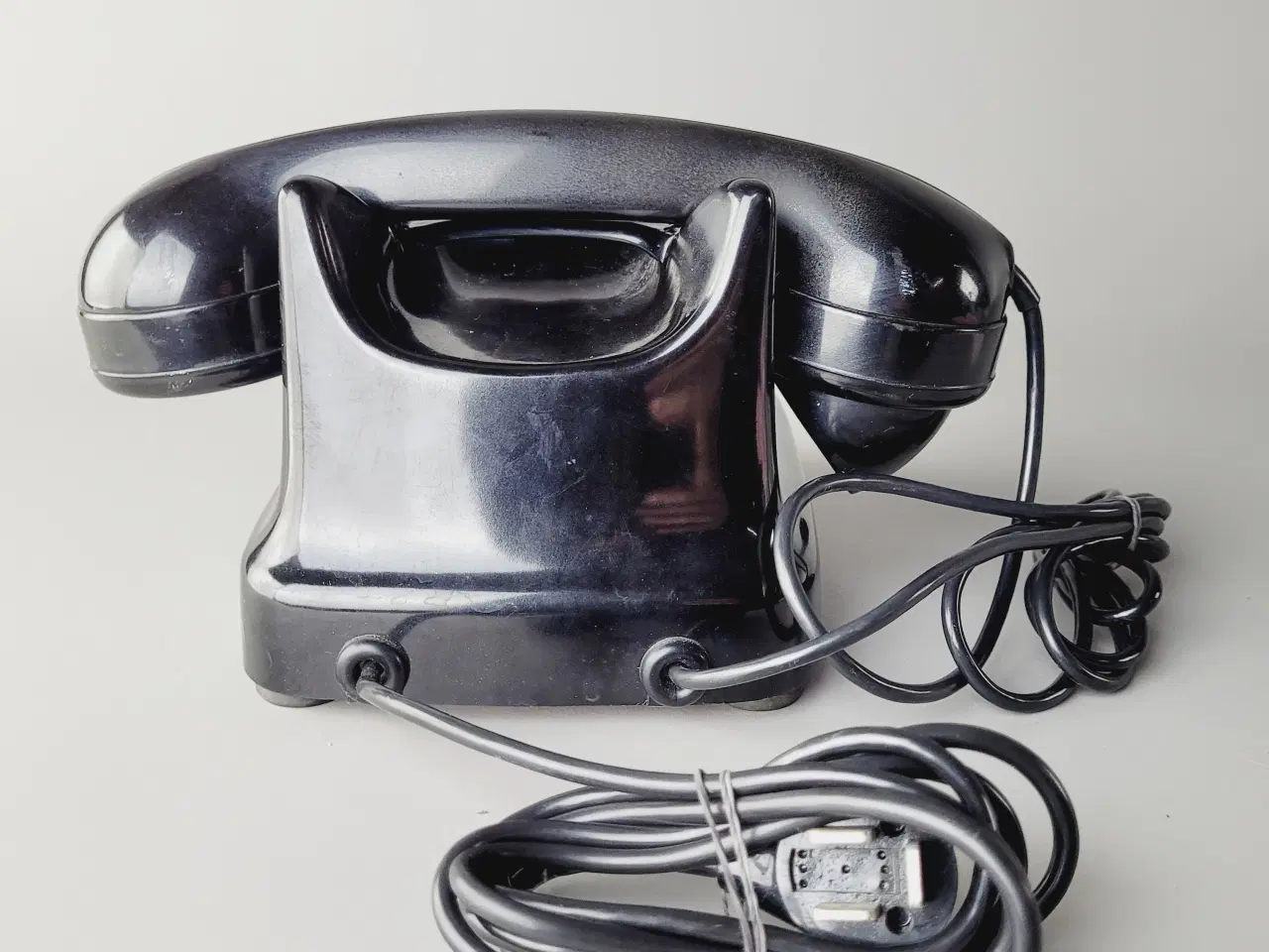 Billede 4 - ⭐️· Klassisk Sort Drejeskivetelefon Kristian Kirk