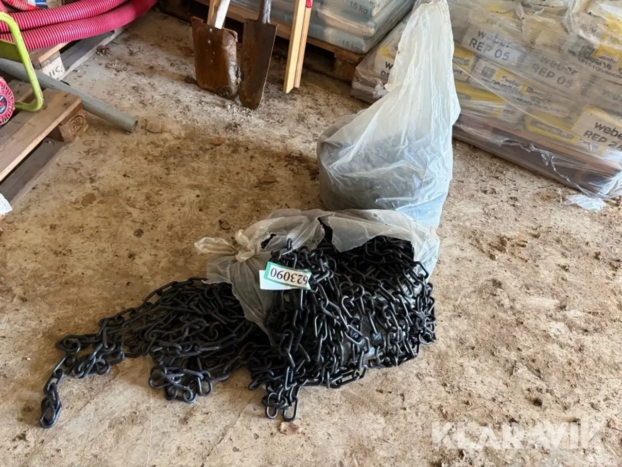 Billede 1 - Regnvandskæder 2 poser.